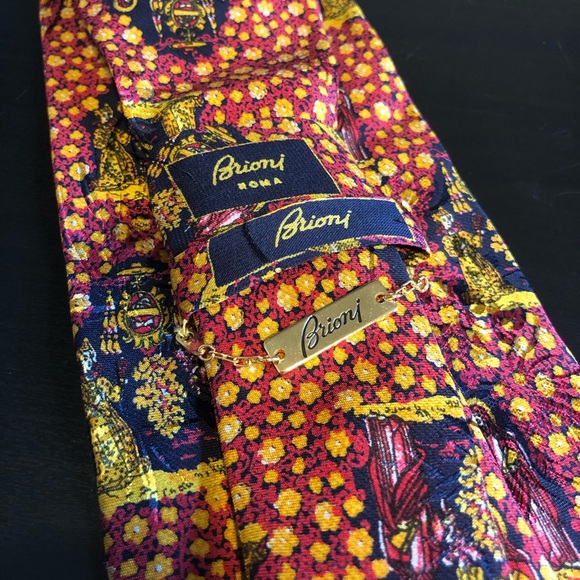 Brioni silk tie - Picture 7 of 8